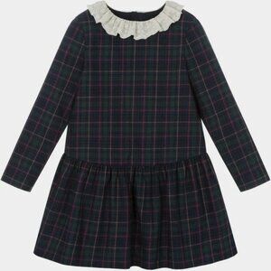 Bonpoint girls plaid dress